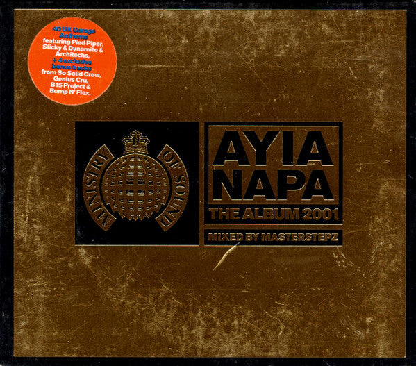 Masterstepz* ‎– Ayia Napa - The Album 2001