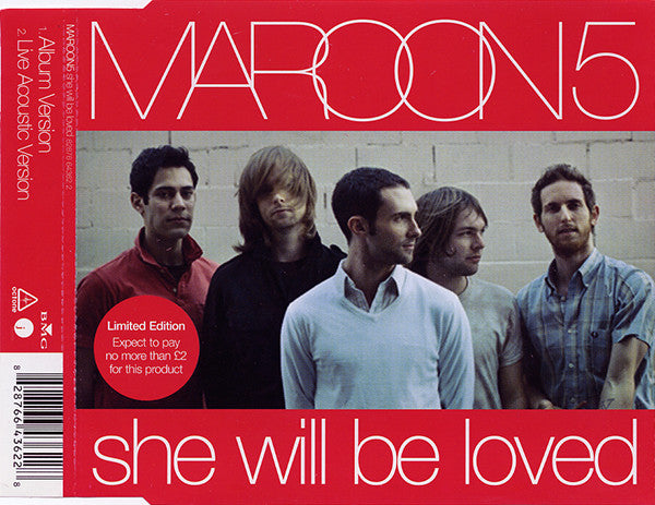 Maroon 5 ‎– She Will Be Loved