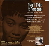 Monica ‎– Don't Take It Personal (Just One Of Dem Days) (Remix)