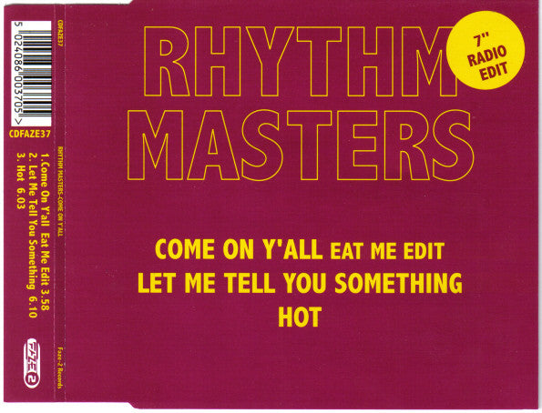 Rhythm Masters ‎– Come On Y'all