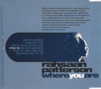 Rahsaan Patterson ‎– Where You Are