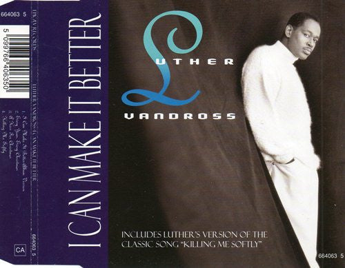 Luther Vandross ‎– I Can Make It Better