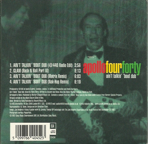 ApolloFourForty* ‎– Ain't Talkin' 'Bout Dub