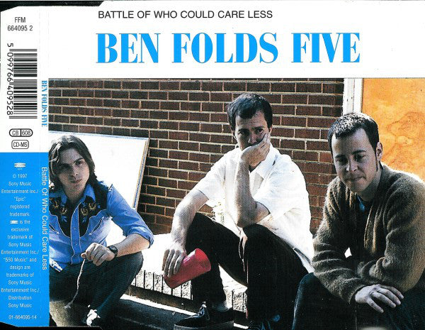 Ben Folds Five – Battle Of Who Could Care Less - CD