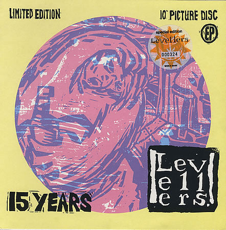 Levellers ‎– 15 Years-Picture Disc, EP, Limited Edition
