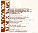 Mint Condition ‎– Let Me Be The One
