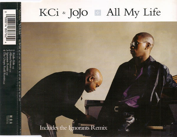 K-Ci & JoJo – All My Life - CD