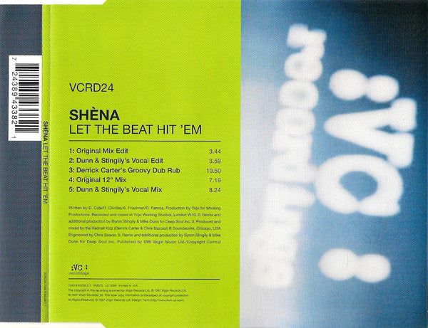 Shèna – Let The Beat Hit' Em - CD