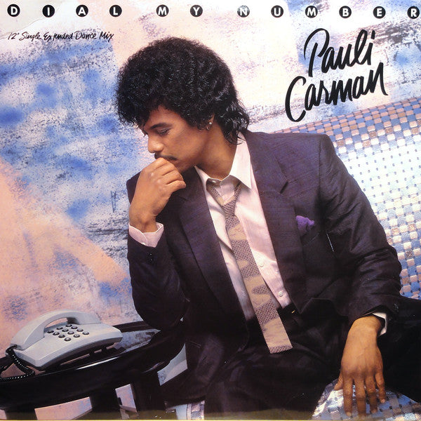 Pauli Carman ‎– Dial My Number 12" Single