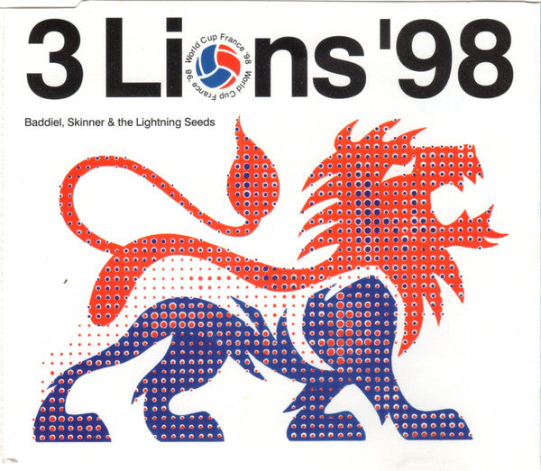 Baddiel, Skinner & The Lightning Seeds ‎– 3 Lions '98