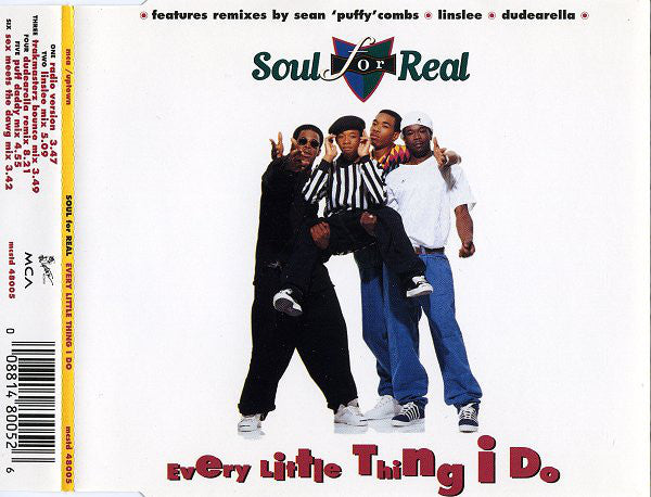 Soul For Real – Every Little Thing I Do - CD