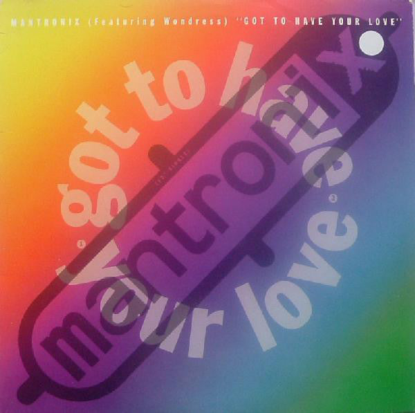 Mantronix Featuring Wondress ‎– Got To Have Your Love