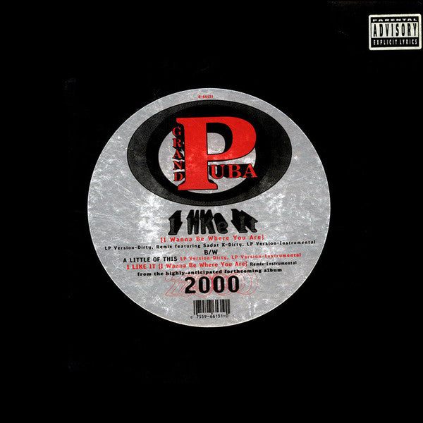 Grand Puba ‎– I Like It (I Wanna Be Where You Are) / A Little Of This