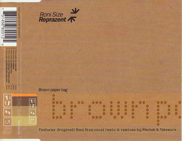 Roni Size Reprazent* ‎– Brown Paper Bag