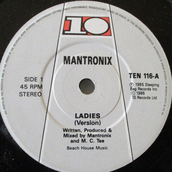 Mantronix ‎– Ladies